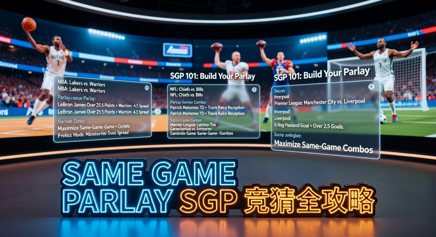 same game parlay SGP 2026年乐鱼体育官网推荐玩法