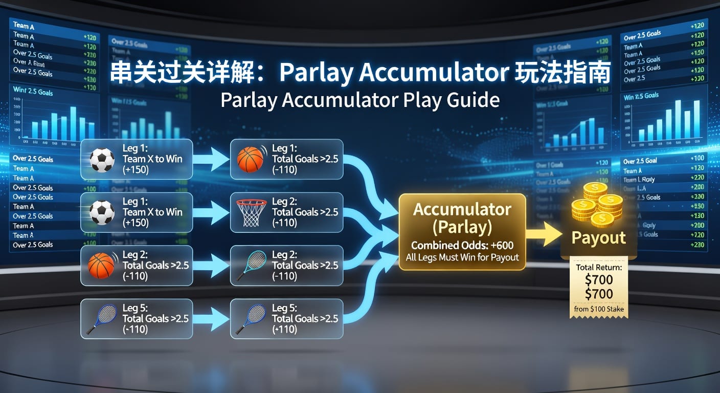 过关 parlay accumulator：2026年世界杯投注高赔率玩法详解