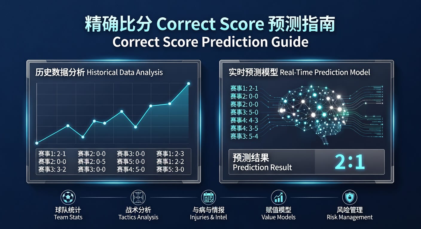 精确比分 correct score：2026年世界杯投注技巧与分析思路